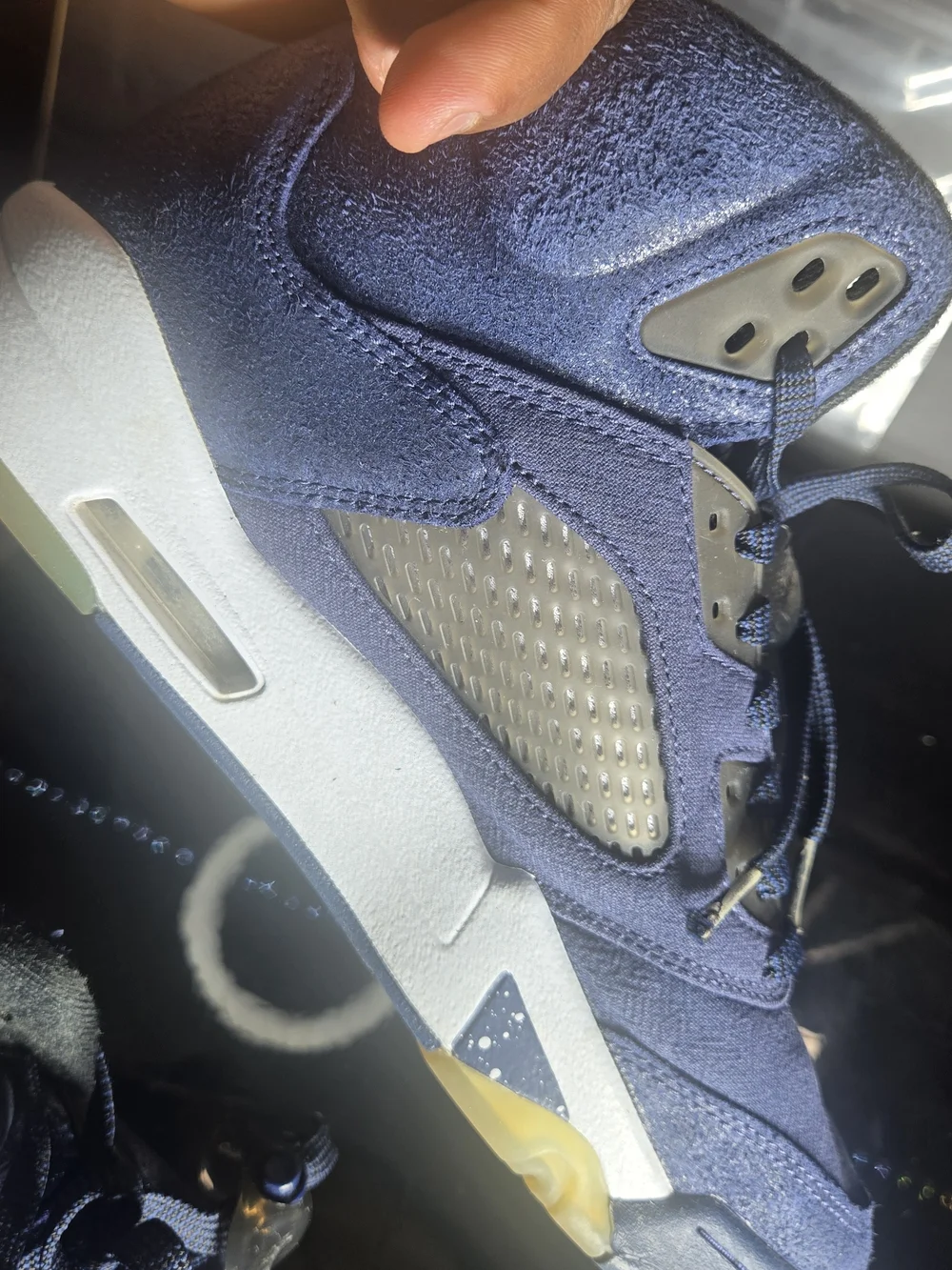Nike Air Jordan 5 Retro SE Georgetown Midnight Navy FD6812-400 Size 9